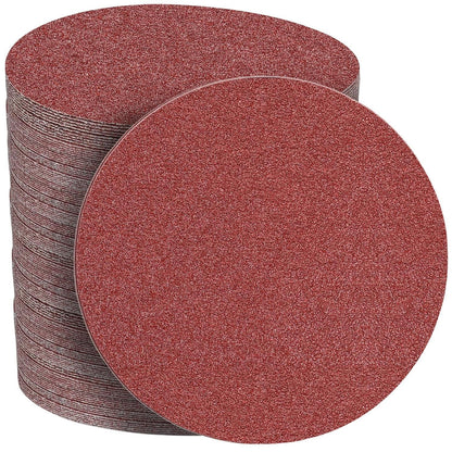 Schleifpapier 150mm Klett 120 Körnung 50 Stück für Exzenterschleifer