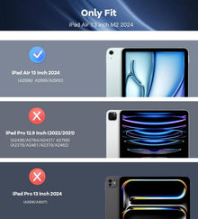 iPad Air 13 Hülle M2 2024 Schlanke Schutzhülle mit