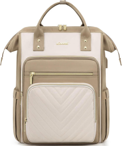 Damen Rucksack 15,6 Zoll Laptop Schulrucksack wasserdicht