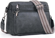 Damen Umhängetasche Mittelgroß Leder Crossbody Veganer MUIIKOLA