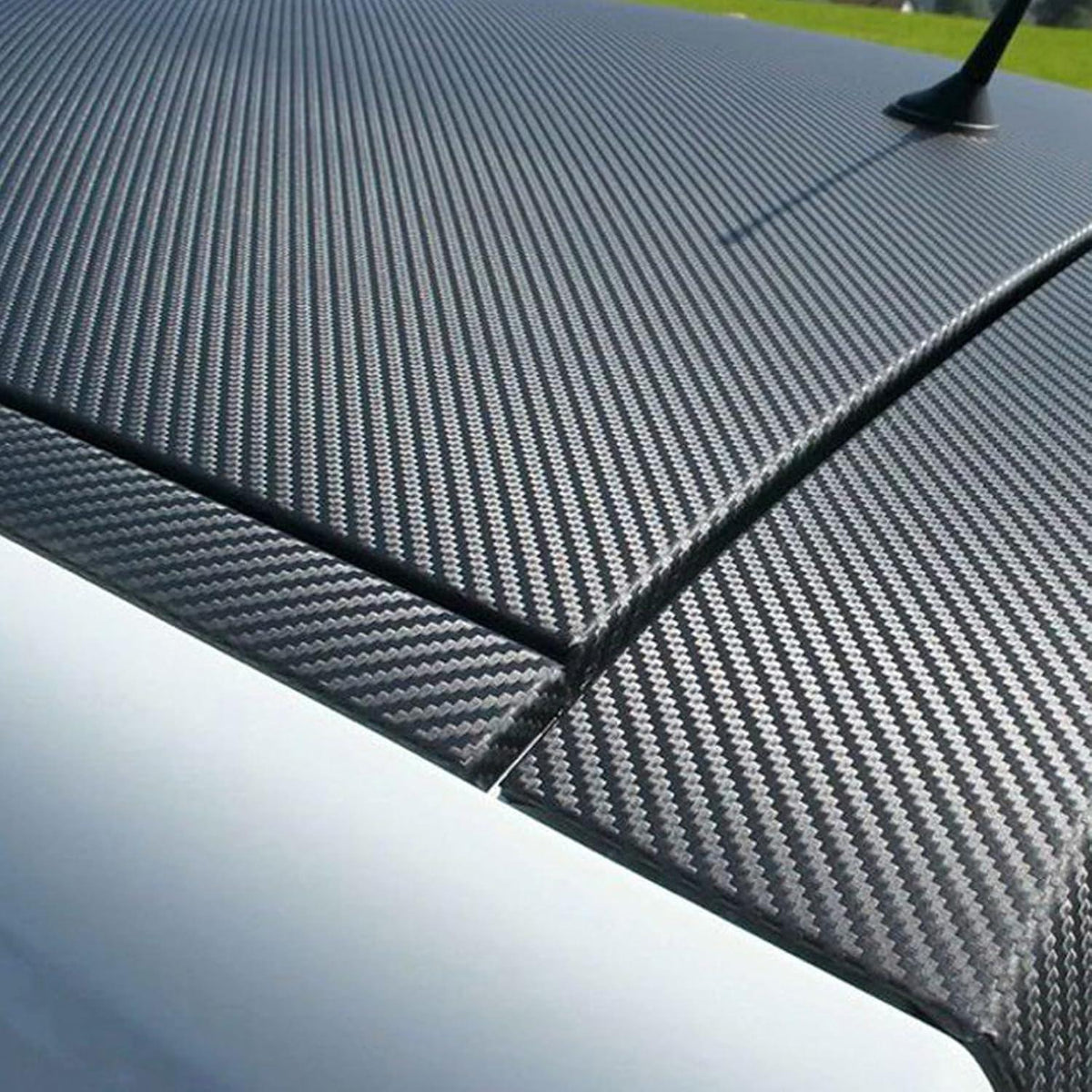 Autofolie Carbon Schwarz 762x152cm – Kratzfest & Air Release