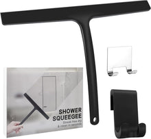 Duschabzieher Schwarz Silikon Abzieher Dusche Halterung 11 Zoll