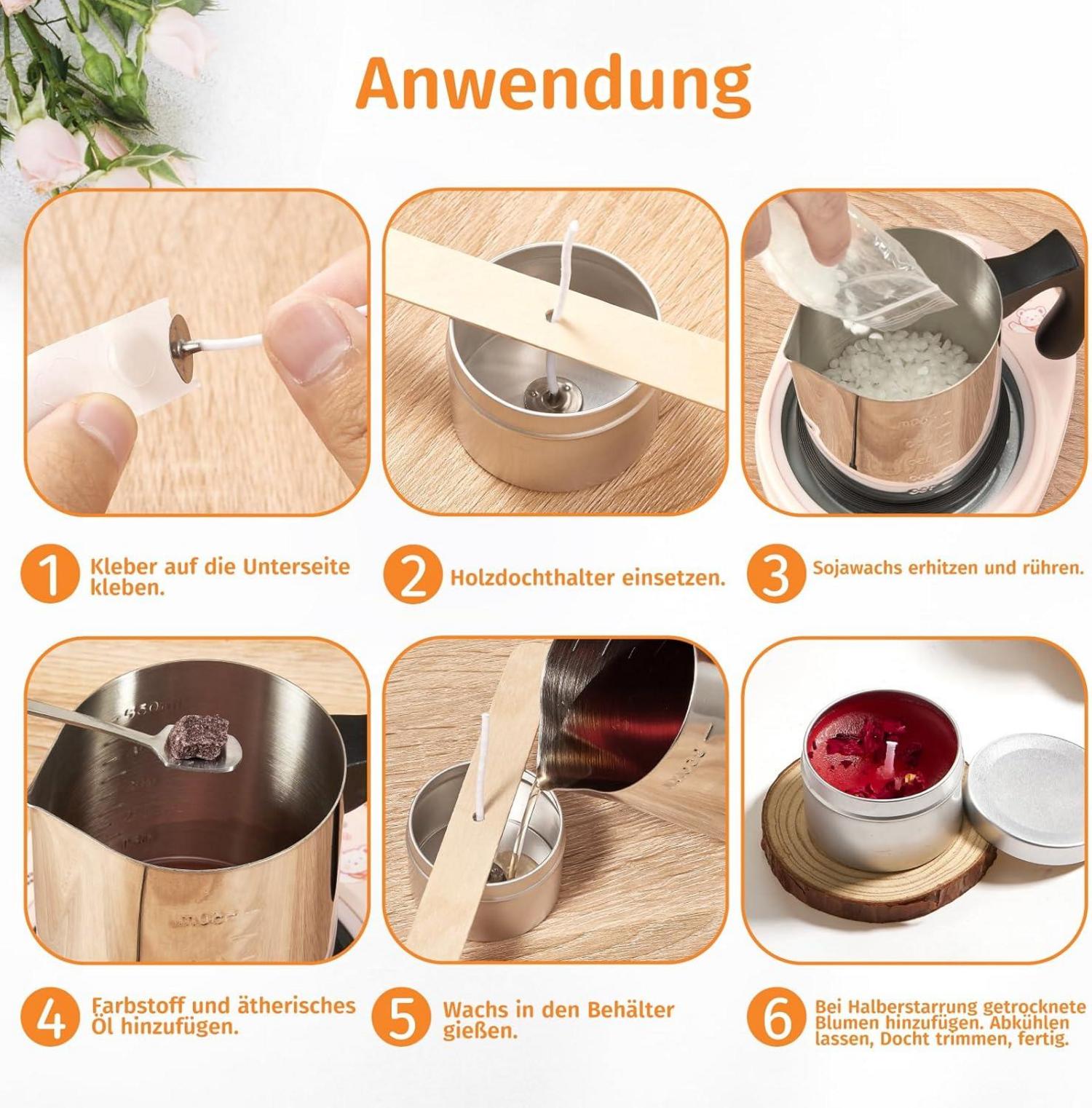 Kerzenherstellung DIY Set