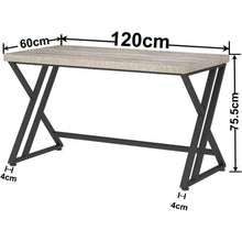 Moderner Mudmasa Computertisch 152x60x75.5 cm Weiß & Holz
