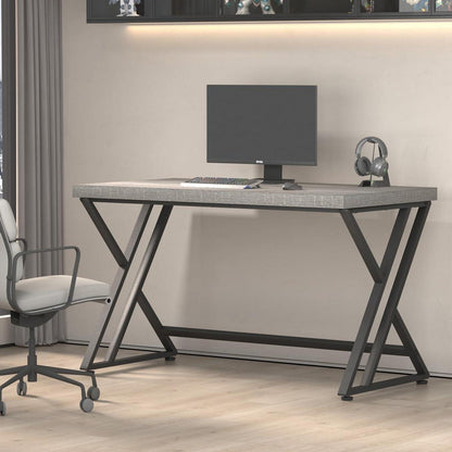 Mudmasa Industrie Design Schreibtisch 140x60x75.5 cm Schwarz