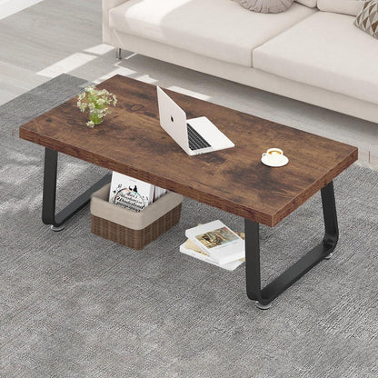 Couchtisch Holz Industrie Design Wohnzimmer 100x55x46.5 cm