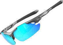 Polarisierte Sportbrille Herren Ultraleicht UV-Schutz Sonnenbrille