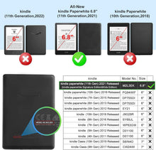 Durchsichtige Hülle für Kindle Paperwhite 11. Generation