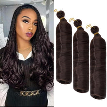 Französische Locken Flechthaar 60cm – 3er Pack für Zöpfe & Locs