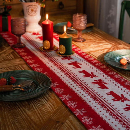 Weihnachtsdeko Tischläufer Weihnachten Christmas Decorations