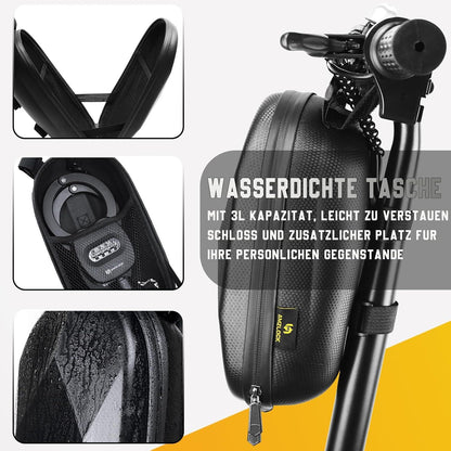 Zahlenschloss für E-Scooter | 8mm Kettenschloss | Handschellendesign