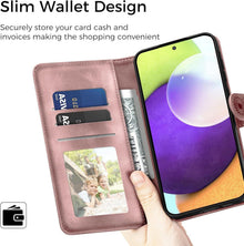 Samsung Galaxy A52S 5G Handyhülle Leder Flip Wallet