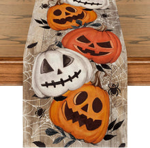 Halloween Tischläufer Herbst Party Dekor 40x300 cm Braun