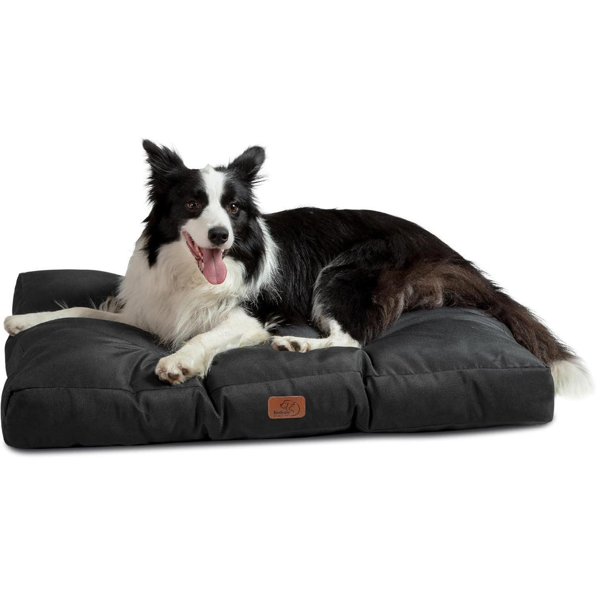Hundebett XL kühlend waschbar 91x68cm tiefschwarz