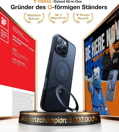 TORRAS iPhone 16 Pro Max Hülle MagSafe Militärischer Schutz