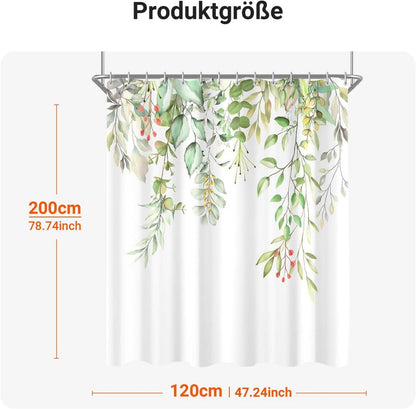 Duschvorhang 120x200cm Antischimmel Wasserabweisend Gelbe Ente Muster