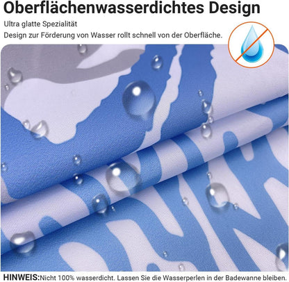 Duschvorhang 120x200 cm Unterwasseralgen Antischimmel
