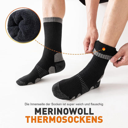 Merino Wandersocken 3er-Pack – Warm & Atmungsaktiv für Herren & Damen