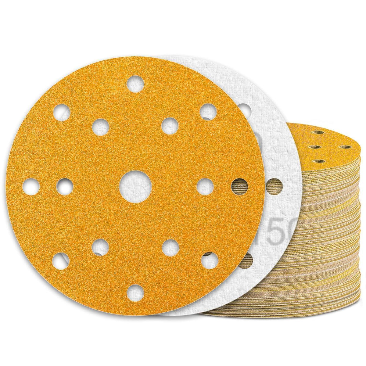 Schleifscheiben 150mm Klett 150er Körnung 60 Stück