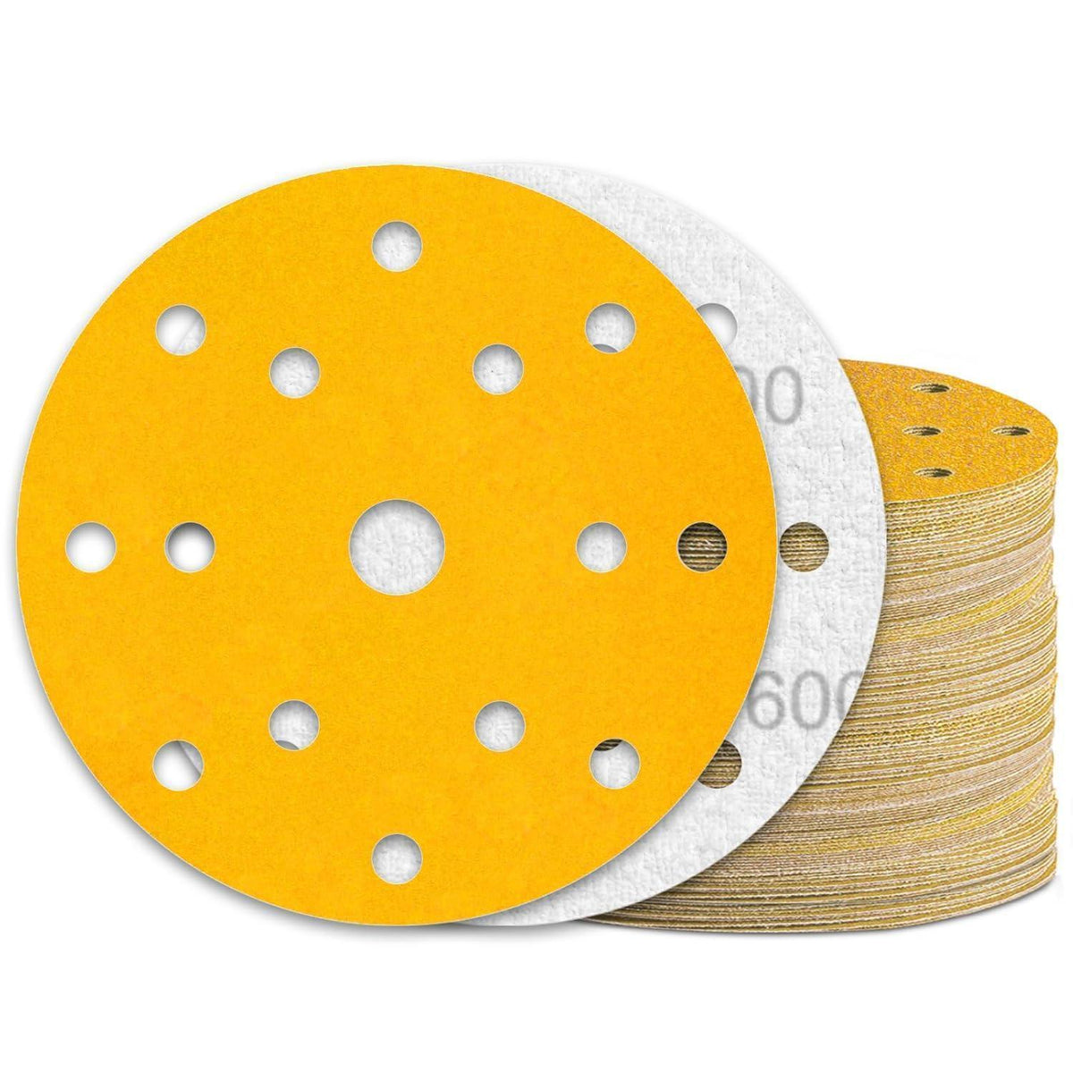 Schleifscheiben 150mm Klett 600er Körnung 60 Stück