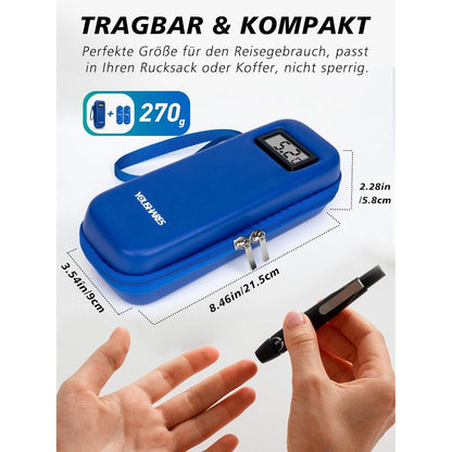 Insulin Kühltasche mit Eispackungen – Diabetiker Reise Tasche