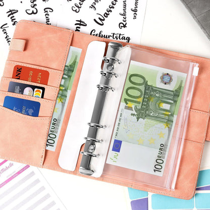 ELAKIRI A6 Budget Planner Deutsch Sparbuch Geld 10