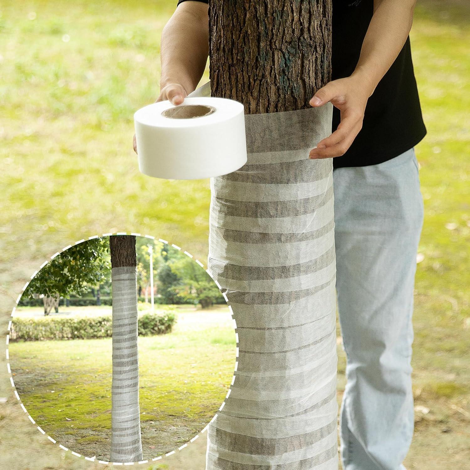 35m x 8cm Baum Winterschutz Wickelstreifen Frostschutz Bandage Atmungsaktiv