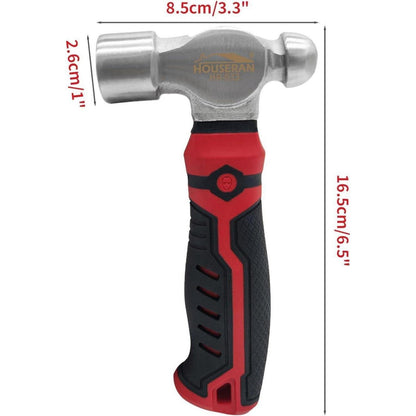 Kugelhammer 376g aus Kohlenstoffstahl mit Gummigriff