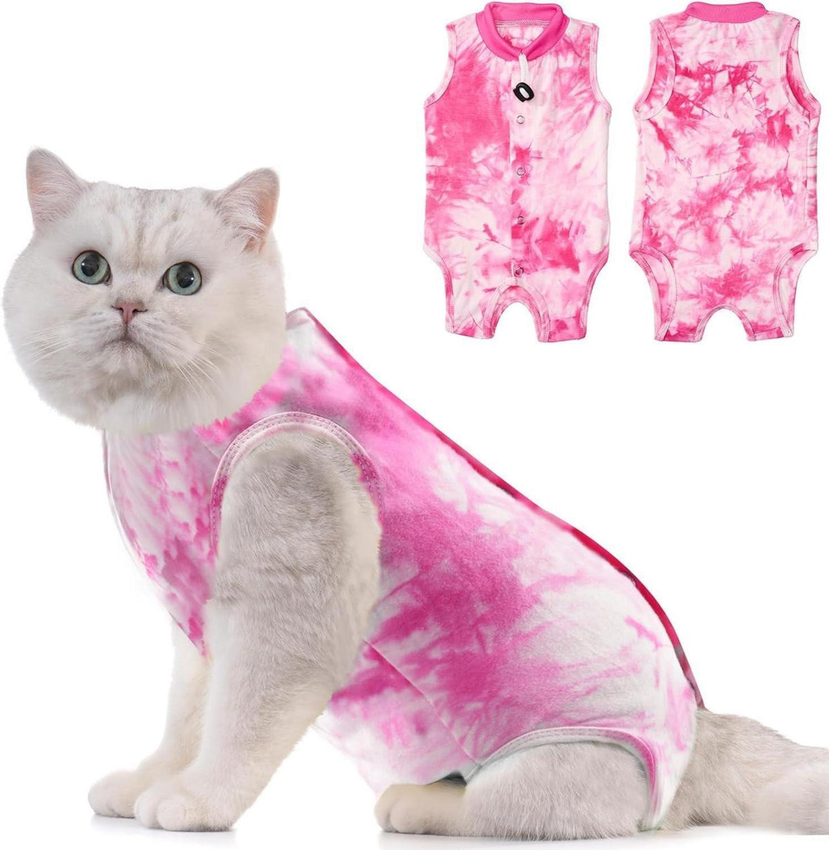 Katzenbody Erholungsanzug Recovery Kastration Leckschutz Suit