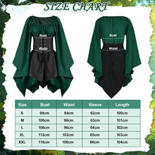BIQIQI Mittelalter Elfen Kostüm Damen Renaissancekleid Set