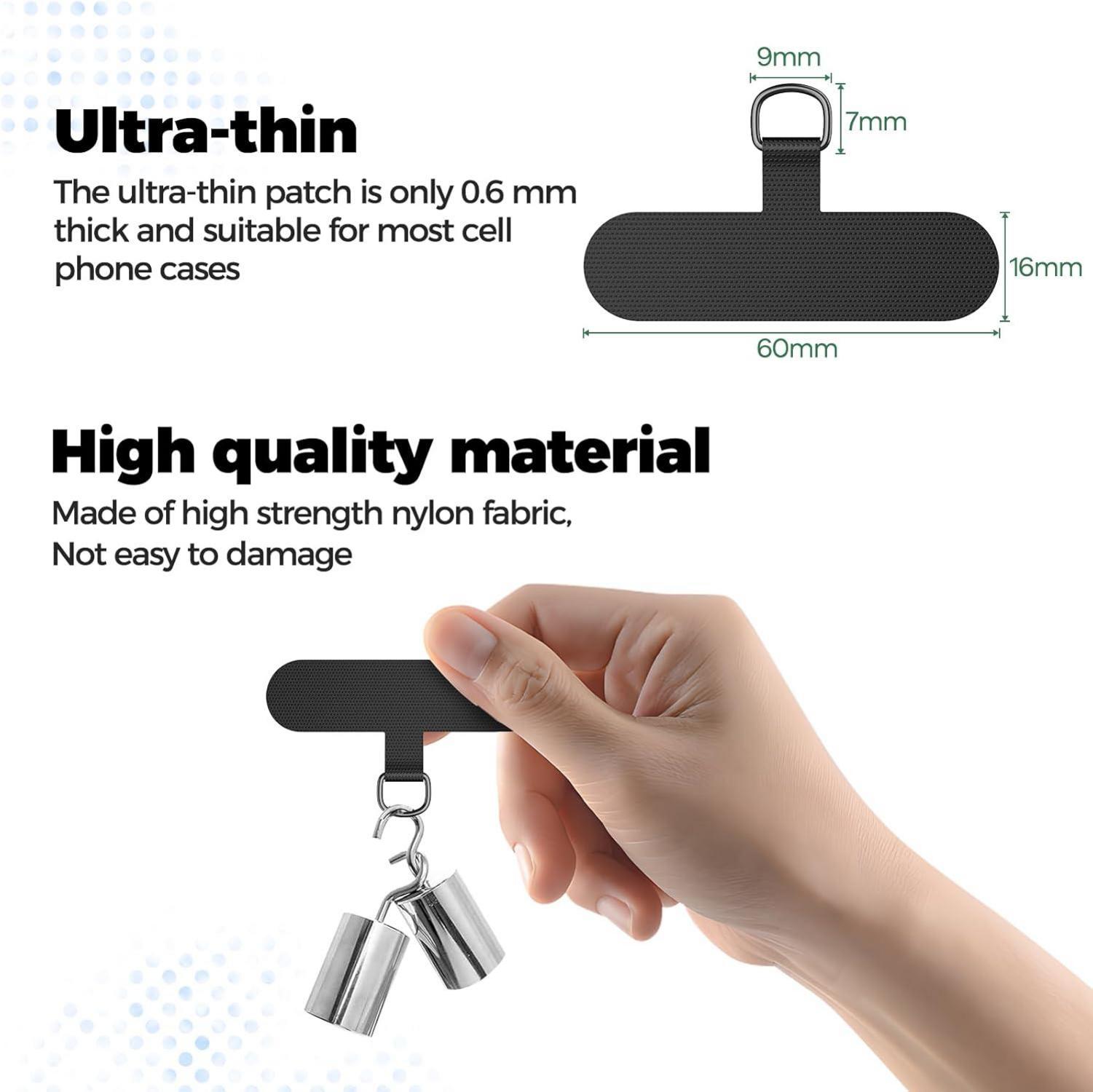 Handykette Universal für alle Smartphones Blau mit 2 Pads