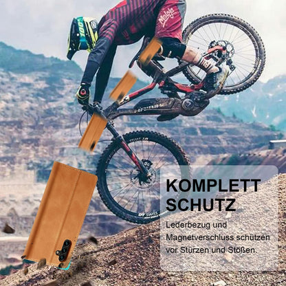Ailicici Samsung Galaxy A34 5G Hülle Leder Flip Wallet Schutzhülle braun