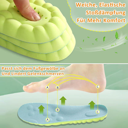 Orthopädische Einlegesohlen für Herren Damen Fersensporn Relief Trolltech 3 Paar