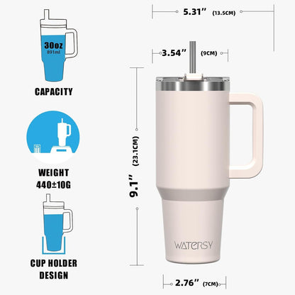 Kaffeebecher Thermobecher Doppelwandig Edelstahl Vakuum Auslaufsicher 891 ml