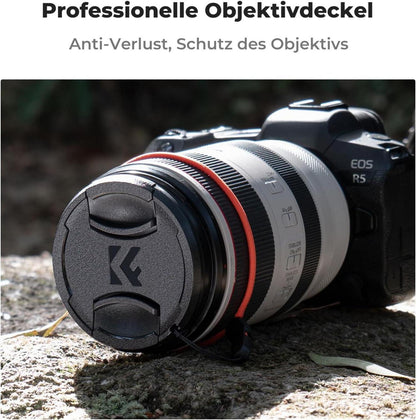 UV Filter 55mm Objektivdeckel Reinigungstuch HD 28 Schichten