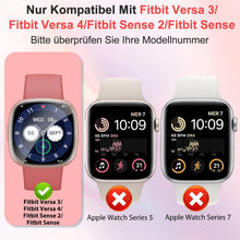 Fitbit Versa 3/Sense Schutzfolie 4er Set - Flexible