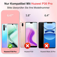 Agedate 2+2 Huawei P30 Pro Panzerglas Schutzfolie 9H Härte