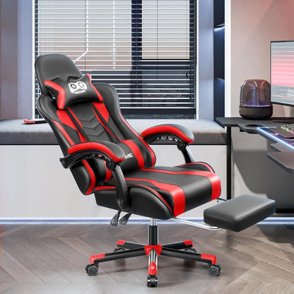 OneGame Gaming Stuhl mit Fußstütze, hohe