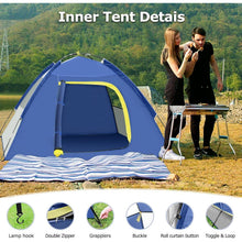 UCANFIX Campingzelt 2 Personen Wasserdicht Winddicht