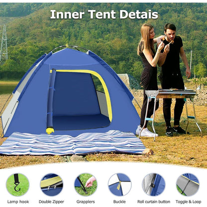 UCANFIX Campingzelt 2 Personen Wasserdicht Winddicht