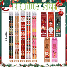 30er Set Weihnachtsbleistifte mit Radiergummi - 5