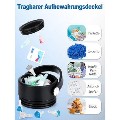 Insulin Pen Kühltasche – 48h Kühlung & TSA-zugelassen