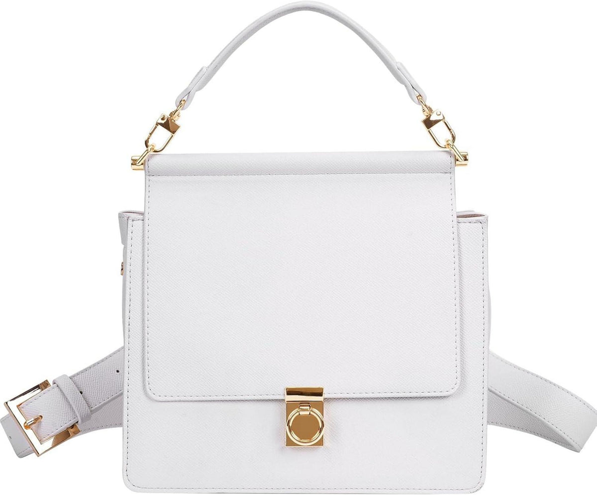 Kleine Handtasche Damen Umhängetasche French Style Ledertasche