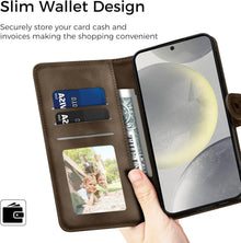 Samsung Galaxy S24 5G Lederhülle - Wallet Case PU Leder