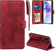 Samsung Galaxy A55 5G Flip Wallet Hülle mit Standfunktion und