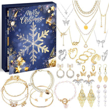 Schmuck Adventskalender 2024 Frauen Mädchen Weihnachten 24