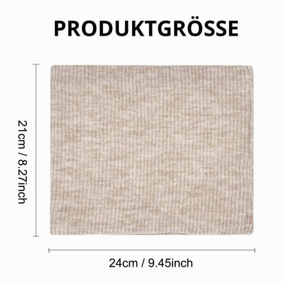 Loop Schal Damen Herren Winter Schlauchschal Unisex Warm Beige+Hellgrau