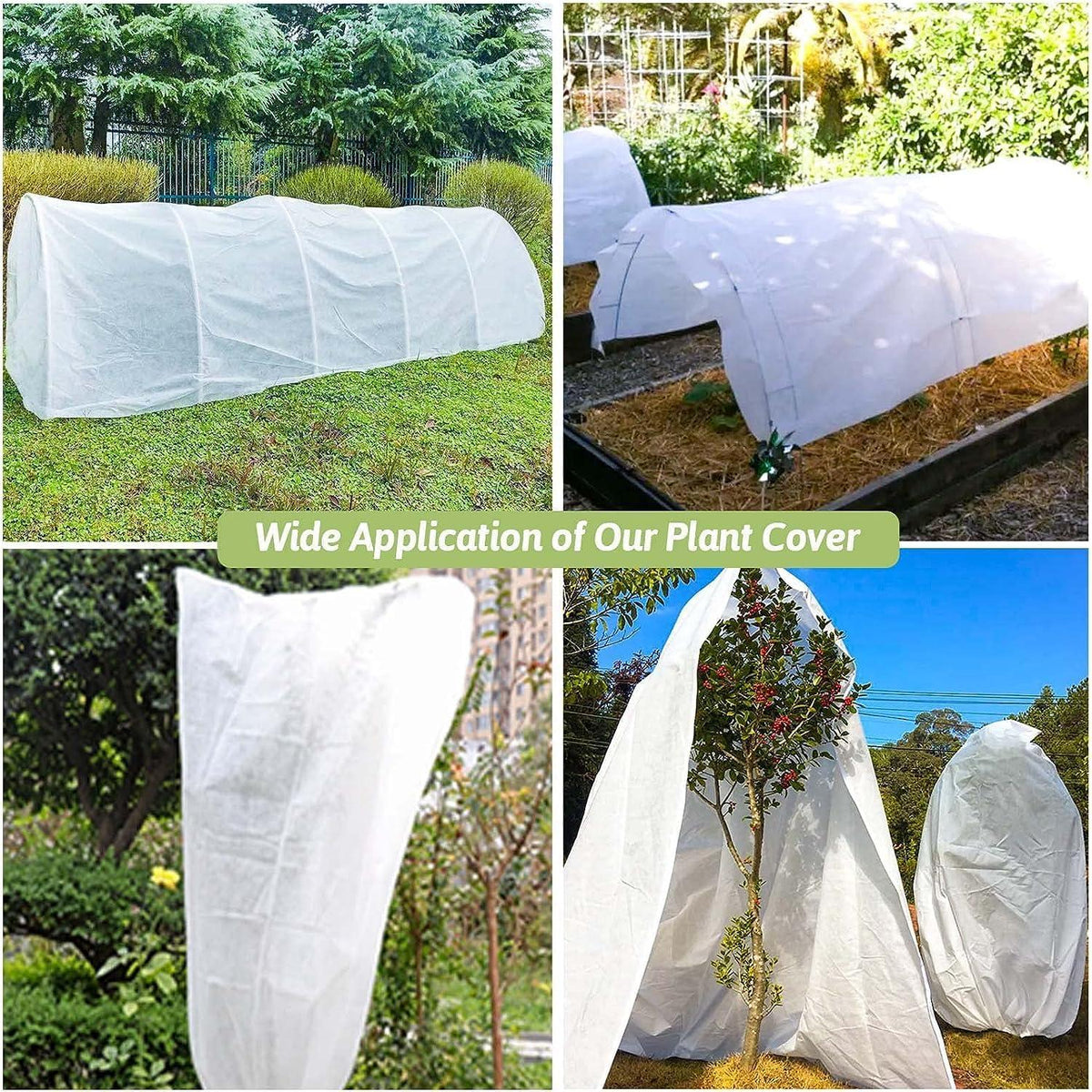 Gartenvlies Frostschutz Pflanzendecke 40g/m² Winterschutz 2*10M