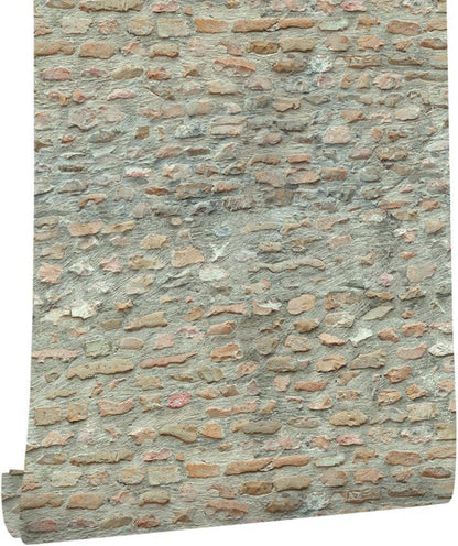 Selbstklebende Ziegel Tapete Vintage Backstein Dekorativ Stein Möbel