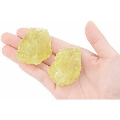 Citrin Kristall Rohstein 2 Stück 100% Natursteine Premium